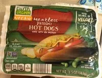 Meatless hot dogs