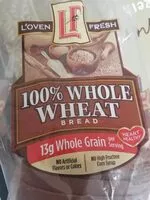 Suhkru kogus sees L'oven fresh 100% Whole Wheat Bread
