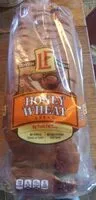 Suhkru kogus sees Honey Wheat Bread