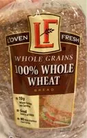 İçindeki şeker miktarı 100% Whole Wheat Bread