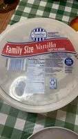 Sokerin määrä sisällä Family size vanilla light ice cream