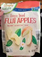 Suhkru kogus sees Freeze Dried Fuji Apples