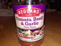 Suhkru kogus sees Tomato Basil and Garlic pasta sauce