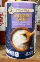 Amount of sugar in Iodized Salt