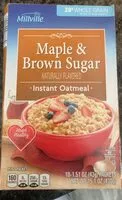 Jumlah gula yang masuk Maple and Brown Sugar Oatmeal