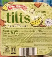 चीनी की मात्रा Tilts low fat Greek yogurt