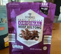 Sokerin määrä sisällä Beef biltong