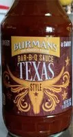 Количество сахара в Texas Style Bar-B-Q Sauce