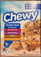 Jumlah gula yang masuk Chewy