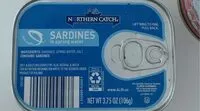 Suhkru kogus sees Sardines in spring water