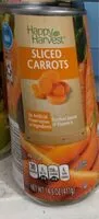 Amount of sugar in Sliced Carrots