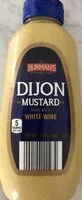 İçindeki şeker miktarı Dijon Mustard with White Wine