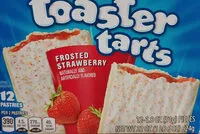 Sugar and nutrients in Millville toaster tarts