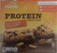 Jumlah gula yang masuk Millville Protein Chewy Bars Dark Chocolate Peanut Butter