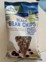 Suhkru kogus sees Black Beans Chips