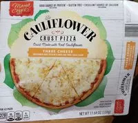 Zuckermenge drin Cauliflower Crust Pizza Three Cheese