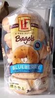 Suhkru kogus sees Blueberry Bagels