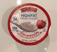 चीनी की मात्रा Strawberry Non Fat Greek Yogurt
