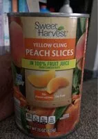 चीनी की मात्रा Yellow Cling Peach Slices