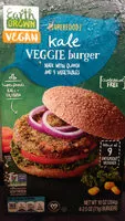 含糖量 Kale veggie burguers