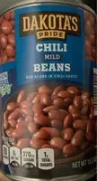 Cantidad de azúcar en Chili Mild Beans
