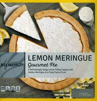 Suhkru kogus sees Belmont Lemon Meringue Gourmet Pie