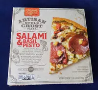 Amount of sugar in Artisan Style Crust Pizza - Salami & Basil Pesto