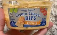 Amount of sugar in Cream cheese dips buffalo