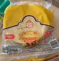 चीनी की मात्रा Corn tortillas
