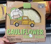 Zuckermenge drin Cauliflower crust pizza
