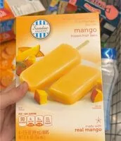 Sokerin määrä sisällä Mango fruit bars