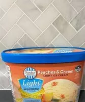 Sokerin määrä sisällä Peaches & cream