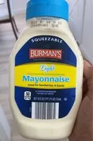 İçindeki şeker miktarı Burman’s light mayonnaise