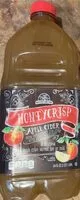 入っている砂糖の量 Honey crisp apple cider