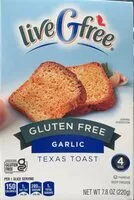 Количество сахара в Gluten Free Garlic Toast