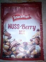 入っている砂糖の量 NUT-Berry Mix