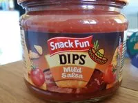 入っている砂糖の量 Dips mild salsa