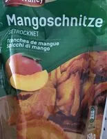 Sokerin määrä sisällä Mangoschnitze getrocknet
