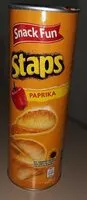 入っている砂糖の量 Chips Staps paprika