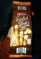 入っている砂糖の量 Twisted sticks