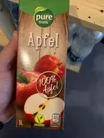 Zucker und Nährstoffe drin Pure fruits