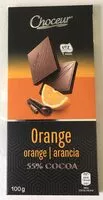 चीनी की मात्रा Choclat noir à l'orange