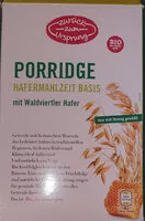 Amount of sugar in Porridge Hafermahlzeit Basis mit Waldviertler Hafer