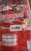 Amount of sugar in Cabanossi scharf