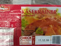 Zucker und Nährstoffe drin F-krainer