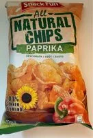 İçindeki şeker miktarı All natural chips paprika