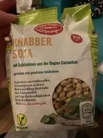 Suhkru kogus sees Knabber Soja