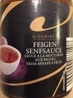 Quantité de sucre dans Sauce à la moutarde aux figues