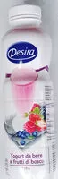 Amount of sugar in Yogurt da bere ai frutti di bosco