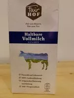 Cantidad de azúcar en Haltbarmilch fair